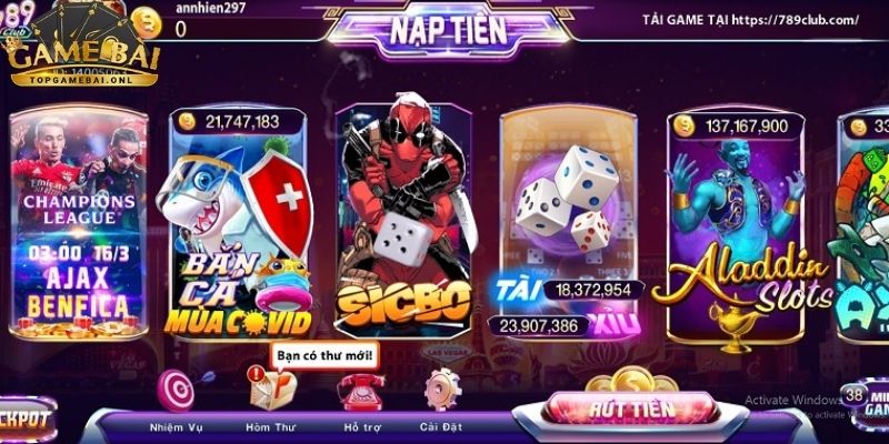 789Club - Khám phá những trò chơi giải trí đổi thưởng tuyệt vời nhất 2 789Club-3