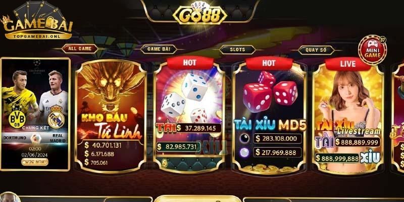 Go88 - Review cổng cá cược uy tín được yêu thích nhất hiện nay 4 Go88-5